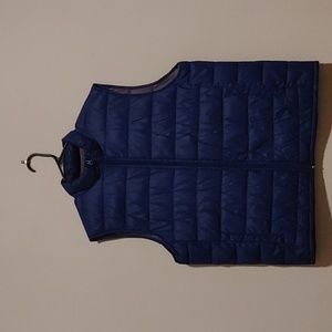 Blue Puffer Vest